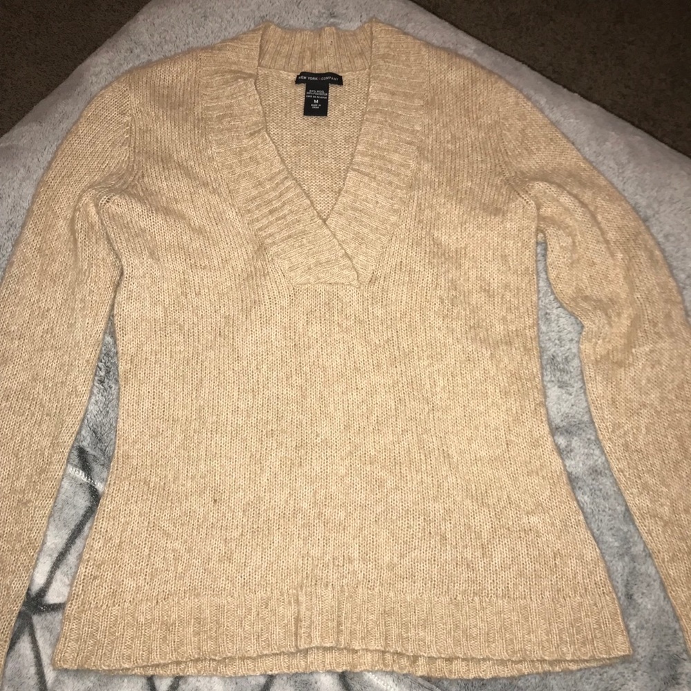 Tan NY & Company Sweater